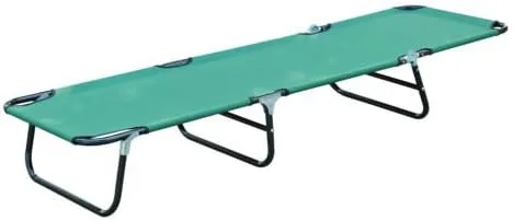 Vista 2 de Tumbona reclinable para exteriores, patio, camping, cama, playa, piscina, silla plegable