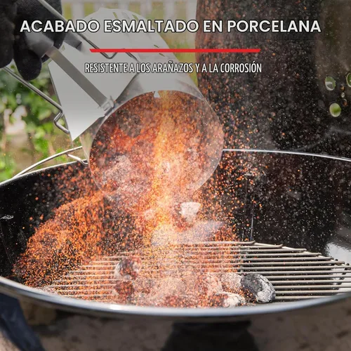 Vista 9 de Weber Master-Touch - Parrilla y ahumador de carbón, 26 pulgadas, color negro