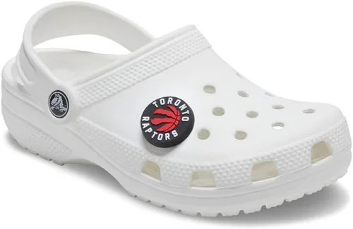 Vista 2 de Crocs Dijes Jibbitz unisex para adultos, dijes para zapatos del equipo de baloncesto de la NBA, dijes deportivos para niños y niñas