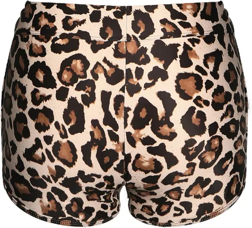 Vista 5 de Yonique Pantalones cortos de natación para mujer, con cordón, pantalones cortos de natación