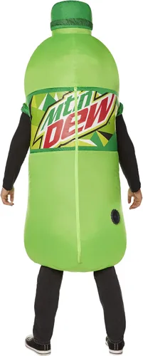 Vista 2 de Spirit Halloween Disfraz inflable de Mountain Dew para adultos