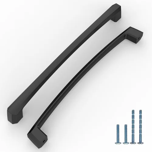 Vista 37 de Paquete de 10 manijas de gabinete de cocina de 3 pulgadas (76mm) color latón envejecido, accesorios para cajones de gabinete de cocina, tiradores
