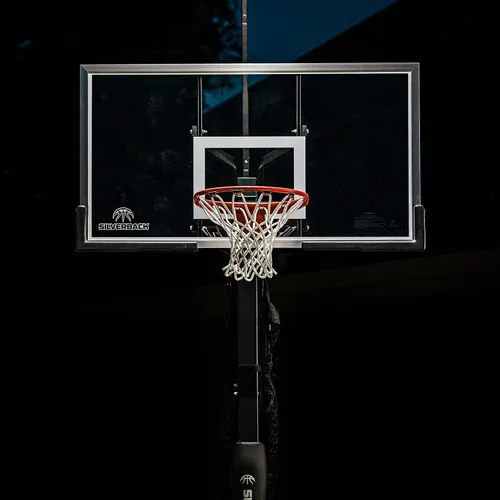 Vista 10 de Silverback La luz LED de aro de baloncesto ilumina el tablero
