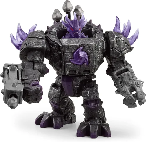 Vista 5 de Schleich Shadow Master Robot, para niños de 7 años en adelante ELDRADOR Juego con función de disparo, torso giratorio y cubierta secreta, idea