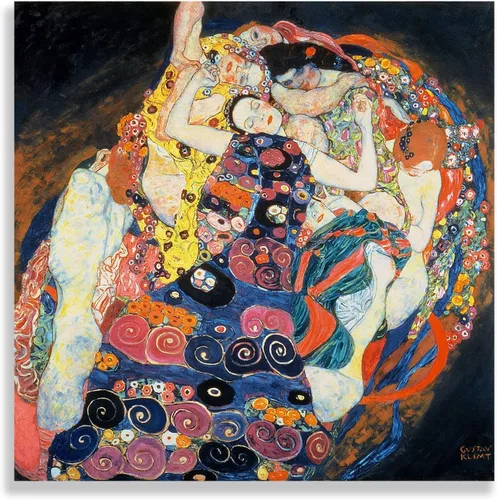Vista 8 de Pintura por números para adultos y niños - Girasoles (1883) Pintura por Gustav Klimt - Pintura digital de bricolaje por números Kits sobre lienzo