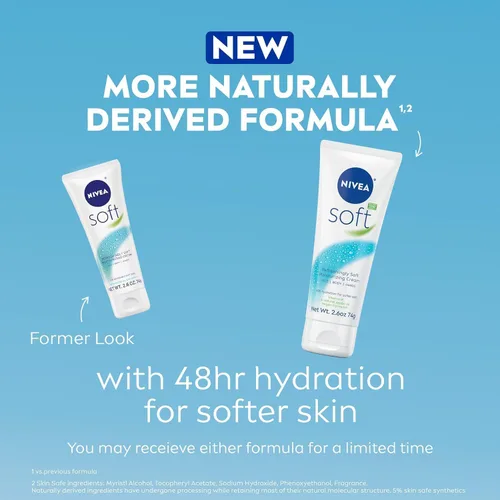 Vista 3 de NIVEA Crema Hidratante Suave 2.60 oz (Paquete de 6)