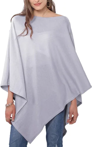 Vista 18 de MissShorthair Versatile Women's Shawl Wrap – Soft Knitted Poncho Cape Scarf for Fall Winter