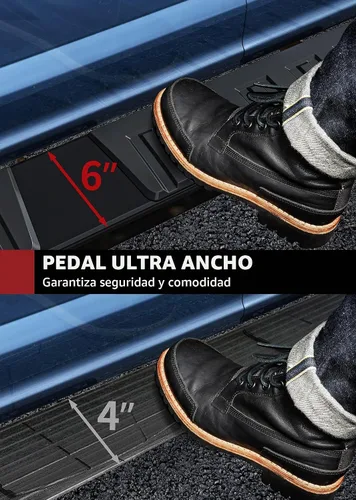 Vista 6 de YITAMOTOR Estribos de 6 pulgadas compatibles con Dodge Ram 1500 2009-2018, Ram 1500 Classic Quad Cab 2019-2024, barras laterales Nerf de paso lateral