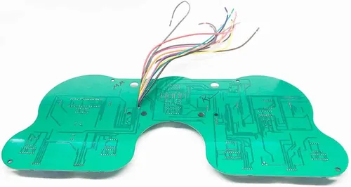 Vista 4 de Medidor digital de repuesto para panel de tablero de camioneta Chevy 67-72 Solución de ajuste directo - LED blancos brillantes de larga duración