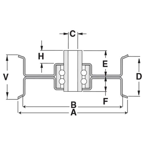 Vista 6 de Stens 280-085 rodillo tensor plano resistente., 0, 1