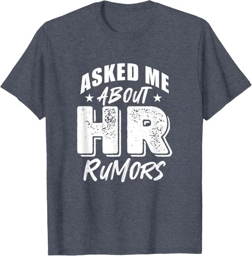 Vista 15 de Pregúntame sobre Rumores de RRHH Camiseta, Negro
