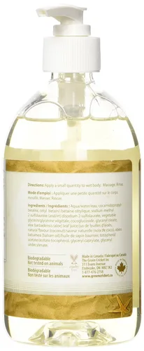 Vista 2 de Green Cricket - Gel de baño 100% natural de coco