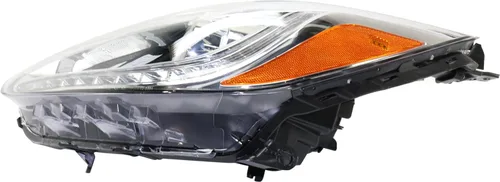 Vista 7 de Go-Parts - Conjunto de faros delanteros para Hyundai Accent 2012-2017, izquierdo (conductor), halógeno, tipo proyector con luces LED de circulación