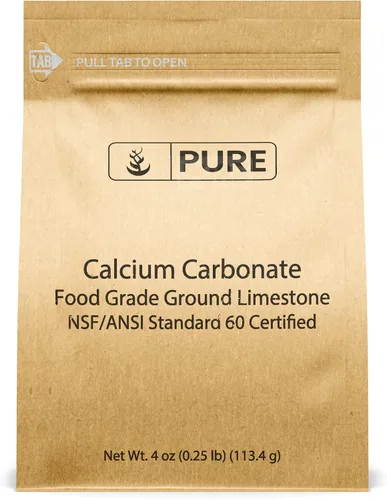 Vista 2 de Pure Original Ingredients Carbonato de calcio, bicarbonato de potasio y cloruro de magnesio, 4 onzas cada uno, grado alimenticio