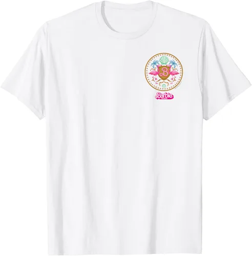 Vista 21 de Barbie The Movie - Camiseta Flamingo Crest Negro