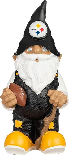 Vista 33 de NFL Resin 11.5" Team Logo Outdoor Garden Statue Gnome