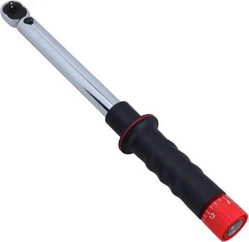 Vista 3 de Llave dinamométrica de accionamiento de 1/4" bidireccional izquierda derecha 6-30Nm U.S.PRO AT436