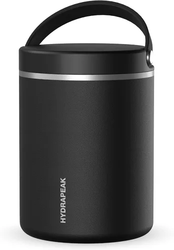 Vista 31 de Hydrapeak Tarro de alimentos aislado al vacío de acero inoxidable de 18 onzas para alimentos calientes y alimentos fríos, tarro de sopa a prueba