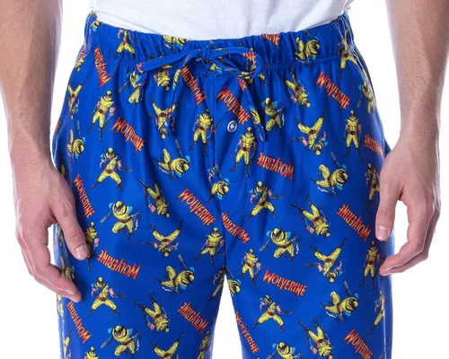 Vista 3 de Marvel X-Men Wolverine - Pantalones de pijama para hombre