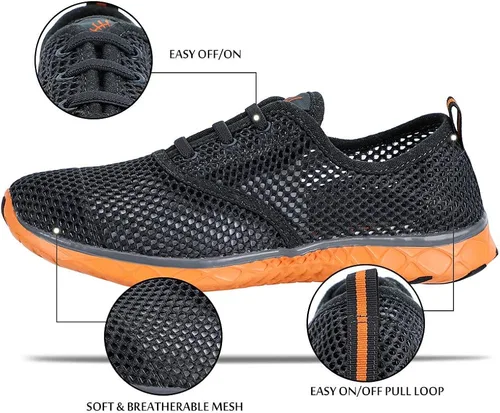 Vista 2 de ALEADER - Zapatillas acuáticas de secado rápido para hombre