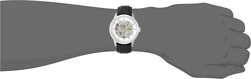 Vista 5 de Fossil ME3085 Townsman Reloj automático de cuero para hombre, color negro, Negro