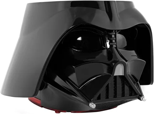 Vista 4 de Tostadora de Star Wars Darth Vader de Uncanny Brands con halo: se ilumina y hace sonidos de sable láser