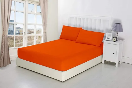 Vista 13 de Sábana bajera ajustable individual de 600 hilos suave de tejido satén de 100% algodón, color blanco, sábanas refrescantes de bolsillo profundo, se