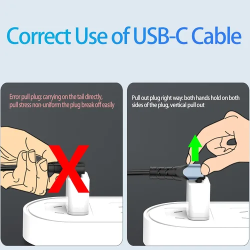 Vista 6 de Cable USB C a USB C en espiral de 4.5 pies, cable de carga tipo C a tipo C con pantalla LED retráctil de 60 W, cable de carga rápida para automóvil