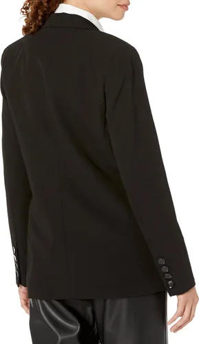 Vista 2 de Karl Lagerfeld Paris Chaqueta deportiva de manga larga para mujer