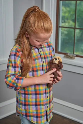 Vista 6 de Wild Republic Wild Calls - Peluche de nutria marina, juguete de peluche, regalos para niños, animal de zoológico, 8 pulgadas