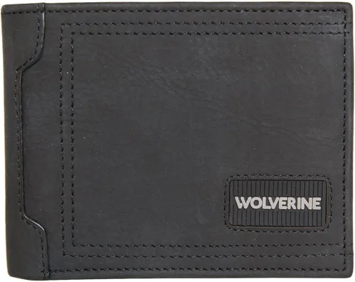 Vista 73 de WOLVERINE Billetera plegable de lona/cuero para hombre