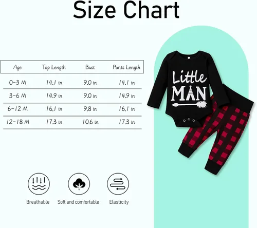Vista 5 de Conjunto de ropa para bebé recién nacido, con estampado de letras, mameluco, pantalones, sombrero, conjunto de 3 piezas