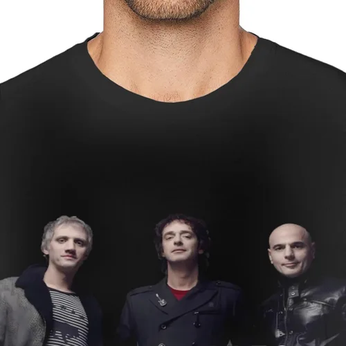 Vista 7 de Soda Music and Stereo - Camiseta de manga corta para hombre, diseño casual, cuello redondo, unisex, color negro