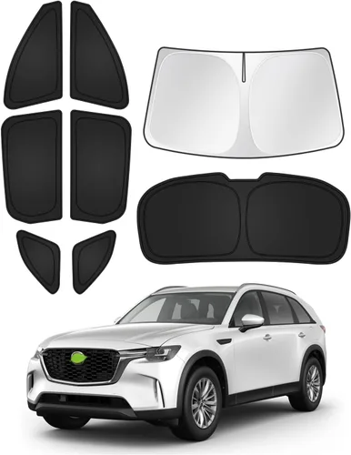 Vista 175 de Canvcle Parasol para parabrisas para Tesla modelo Y/3 2017-2025 2026 (compatible con modelos 2025 Y Juniper/2024 Modelo 3 Highland), parasol grueso