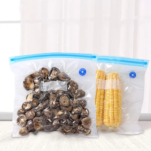 Vista 6 de Bolsa de vacío manual Succión Sello de alimentos Bolsa de almacenamiento Herramienta de compresión Bolsa de vacío Aire de succión