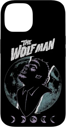 Vista 4 de Universal Monsters Artist Series The Wolfman Retro Poster Case for iPhone 17