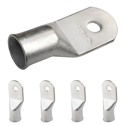 Vista 220 de SELTERM 5 piezas terminales de cable de cobre estañado 1/0 AWG perno de 1/2", extremos de cable de batería, terminales de anillo, conectores