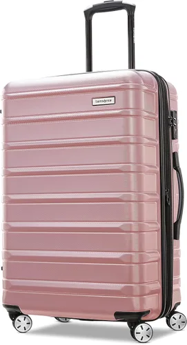Vista 46 de Samsonite Omni 2 - Equipaje rígido extensible con ruedas giratorias, Plateado (Arctic Silver)