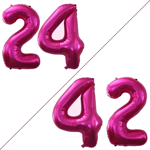 Vista 404 de Goer, conjunto de globos de papel aluminio para decoraciones de cumpleaños, globos de las letras de feliz cumpleaños y de números Oro