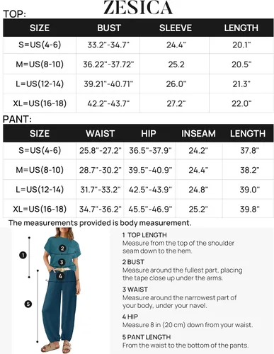 Vista 6 de ZESICA Women's 2 Piece Outfits Sweater Set Short Sleeve Mock Neck Knit Pullover Top High Waist Pant Tracksuit Lounge Sets