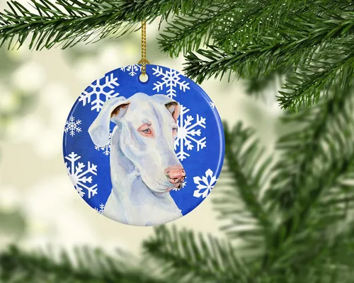 Vista 322 de Caroline's Treasures Cavalier Spaniel - Adorno de cerámica para colgar en el árbol de Navidad, para el hogar, Navidad, fiestas, regalo, 3 pulgadas