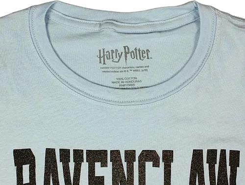 Vista 3 de Harry Potter Ravenclaw House Juniors Camiseta azul brillante