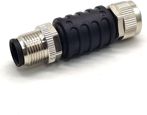 Vista 3 de Devicenet en línea Terminator Resistor M12 Macho 5Pin a M12 5Pin Adaptador Hembra