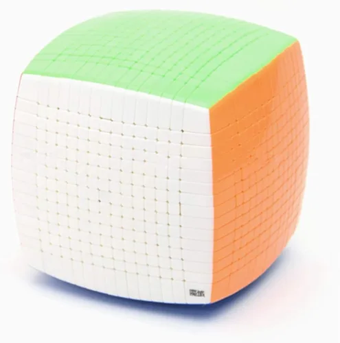 Vista 2 de CuberSpeed Moyu - Cubo de velocidad sin calcomanías de 15 x 15 x 15 pulgadas, rompecabezas de cubo de velocidad