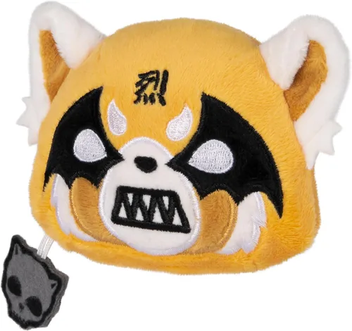 Vista 3 de GUND Sanrio Aggretsuko - Limpiador de pantalla de peluche con diseño de panda rojo Netflix Original, 3 pulgadas