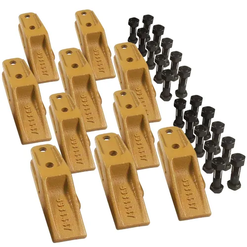 Vista 10 de 6684447 Dientes de Cubo de Trinchera, Dientes de Enganche para Minicargadora y Retroexcavadora con Perno y Tuercas Unitooth/con Perno y Tuercas - 1