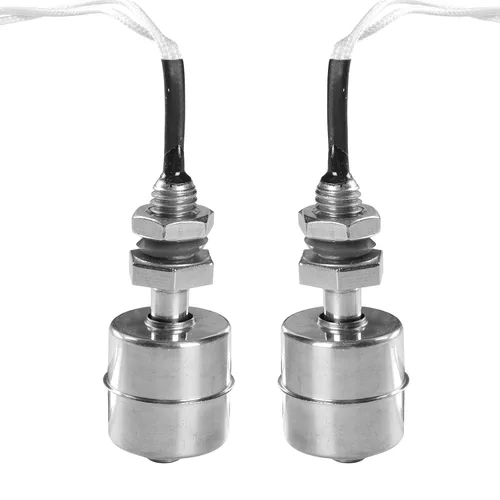 Vista 12 de Aopin Interruptor de sensor de nivel de agua de acero inoxidable, sensor de nivel de líquido, controlador de flotador de bola de plástico para bomba