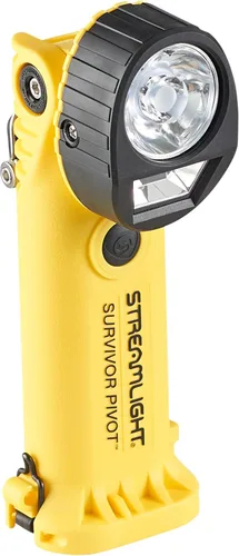 Vista 12 de Streamlight 91802 Survivor Pivot - Linterna de ángulo recto de 325 lúmenes, color naranja 325 lumens; 34,000 candela peak beam; runs up to 3.75