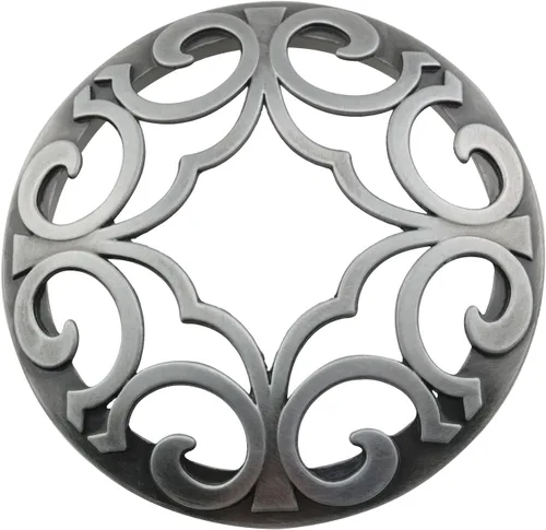 Vista 3 de Cubierta de sombra para tarros de velas, velas, regalos, accesorios de vela para damas, tono plateado, aleación de aluminio, velas perfumadas