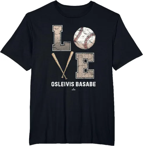 Vista 12 de Baseball Love Osleivis Basabe Prospect Baseball Fan Gear T-Shirt